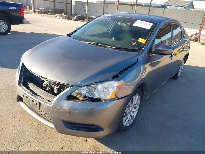 2015 Nissan Sentra Fe+ S/S/Sl/Sr/Sv VIN: 3N1AB7AP3FY233648 Lot: 43579513