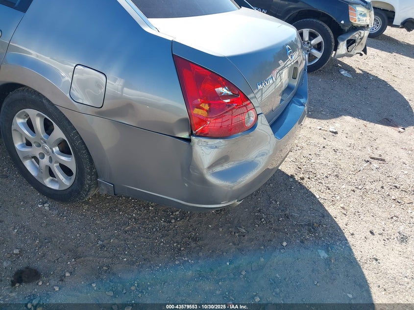 2007 Nissan Maxima 3.5 Sl VIN: 1N4BA41E07C817541 Lot: 43579553
