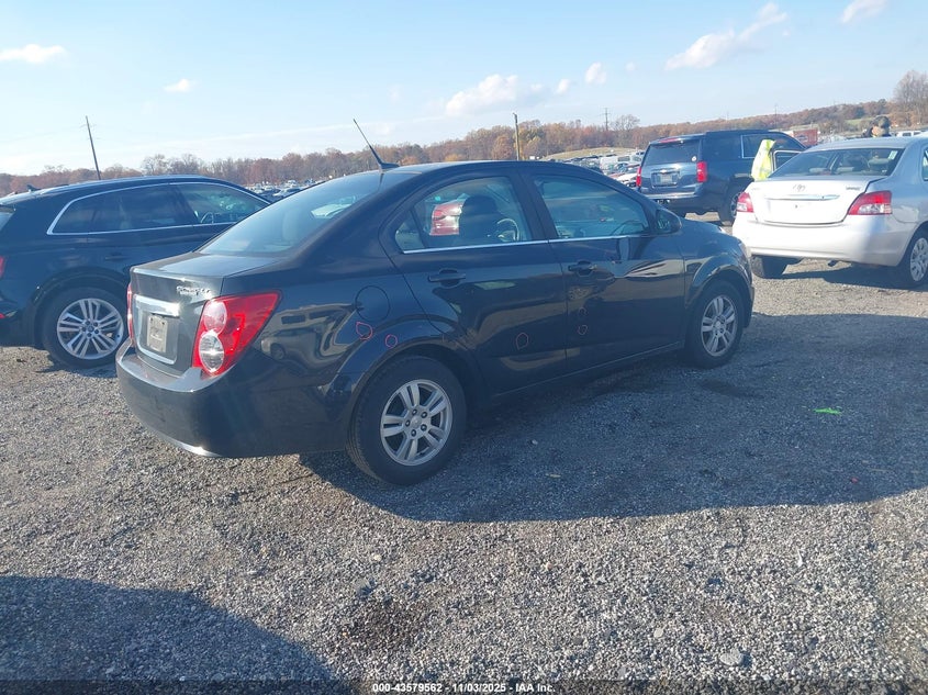 2014 CHEVROLET SONIC LT AUTO - 1G1JC5SH0E4228312