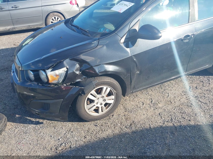 2014 CHEVROLET SONIC LT AUTO - 1G1JC5SH0E4228312