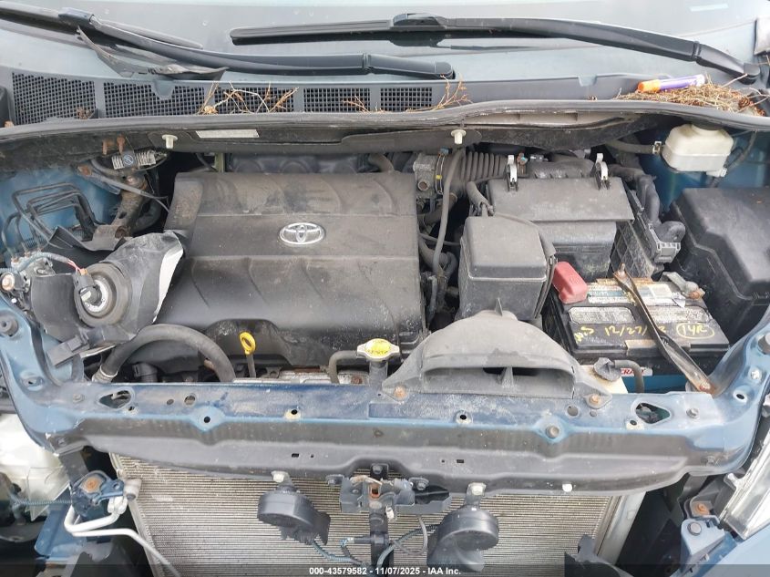 2011 Toyota Sienna Xle V6 VIN: 5TDYK3DC4BS096668 Lot: 43579582