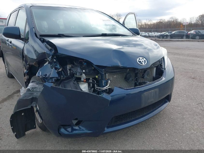 2011 Toyota Sienna Xle V6 VIN: 5TDYK3DC4BS096668 Lot: 43579582