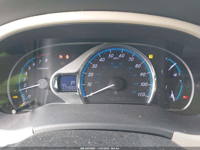 2011 Toyota Sienna Xle V6 VIN: 5TDYK3DC4BS096668 Lot: 43579582