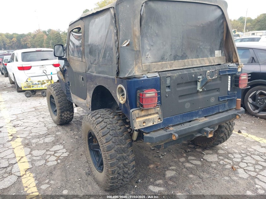 1J4FA49S21P301293 2001 JEEP WRANGLER photo no. 3