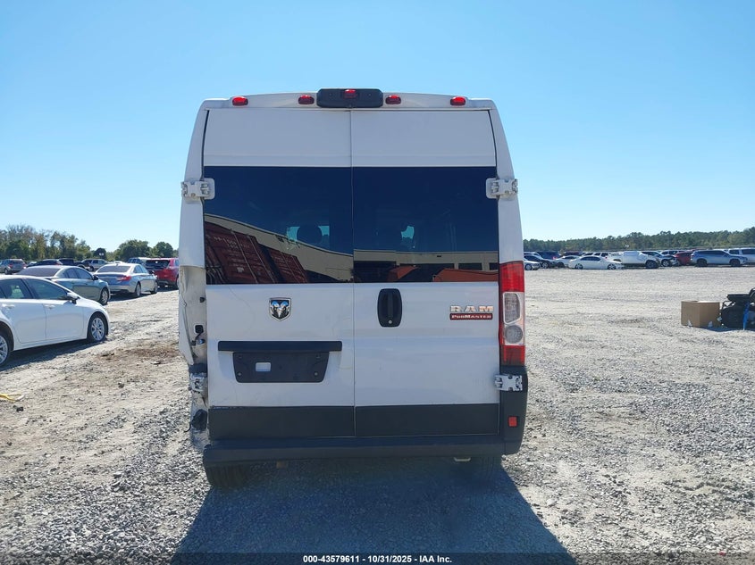 2019 Ram Promaster 2500 High Roof 136 Wb VIN: 3C6TRVCG8KE525768 Lot: 43579611