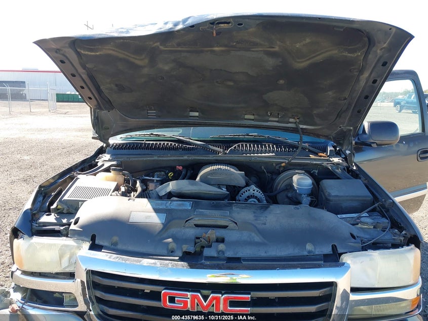 2005 GMC Sierra 1500 Sle VIN: 2GTEC13T651266384 Lot: 43579635