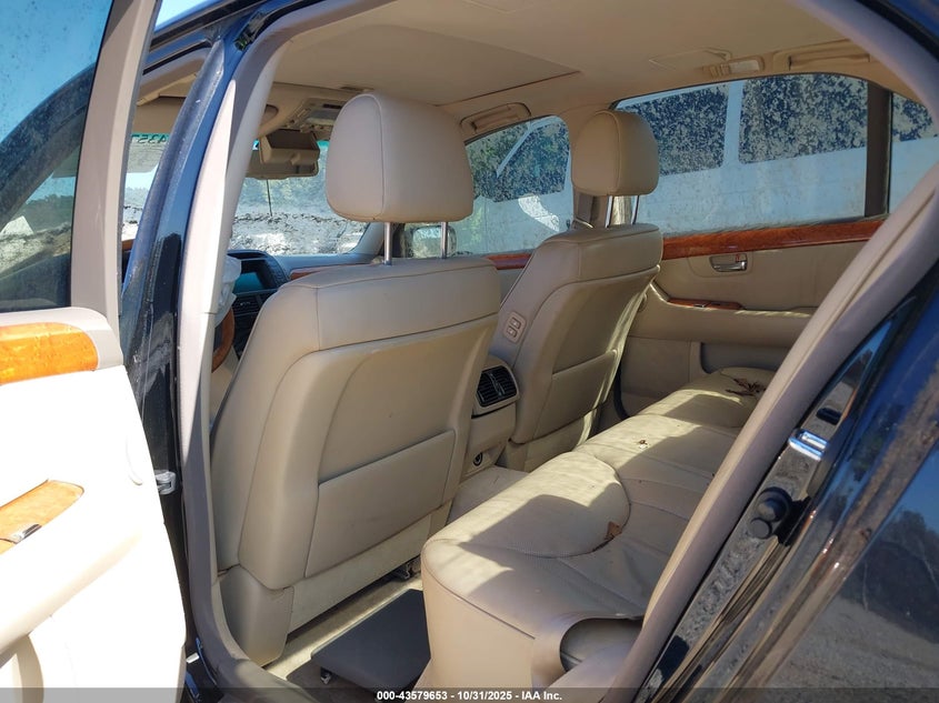 2004 Lexus Ls 430 VIN: JTHBN36F840130717 Lot: 43579653