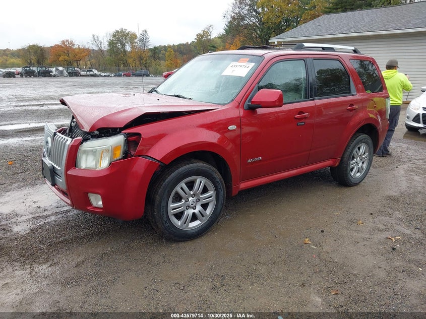 4M2CU87178KJ34481 2008 MERCURY MARINER photo no. 2