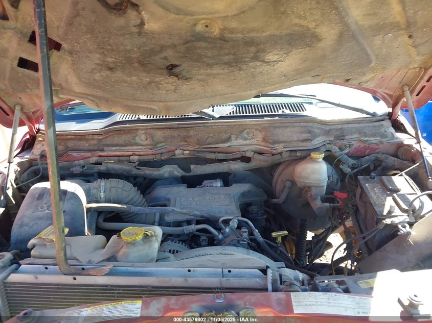 2008 Dodge Ram 1500 Slt VIN: 1D7HA18298J102890 Lot: 43579802