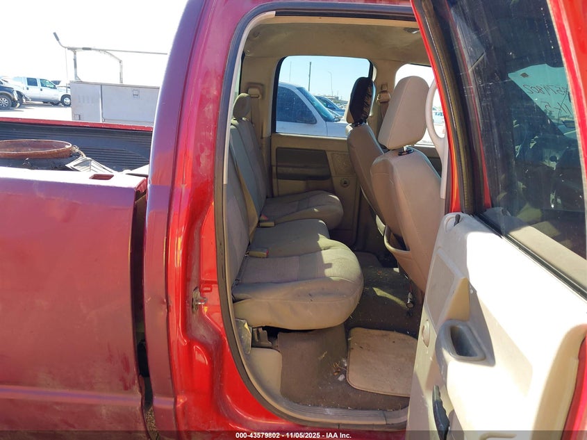 2008 Dodge Ram 1500 Slt VIN: 1D7HA18298J102890 Lot: 43579802