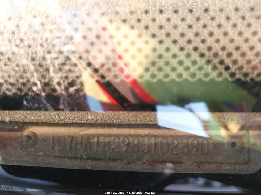 2008 Dodge Ram 1500 Slt VIN: 1D7HA18298J102890 Lot: 43579802