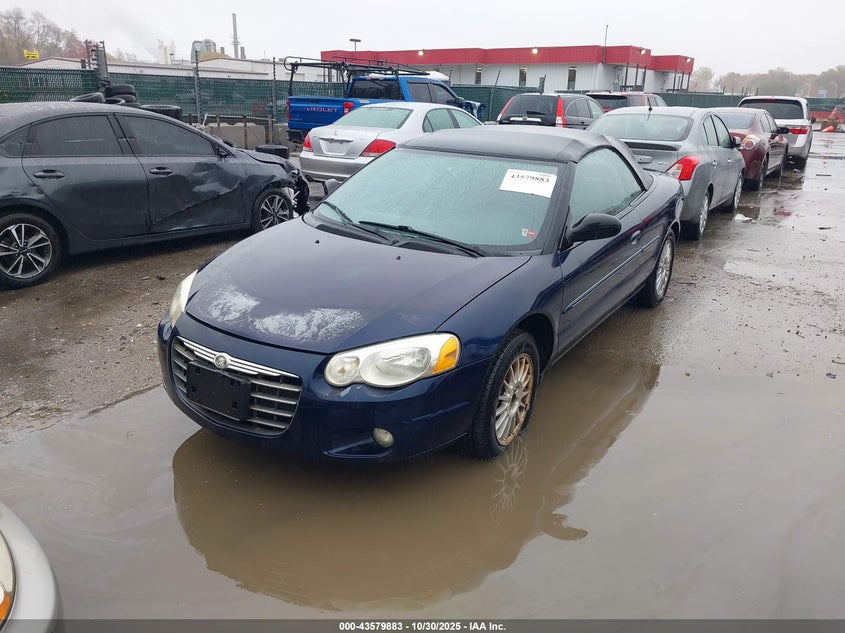 2005 Chrysler Sebring Touring VIN: 1C3EL55R05N619231 Lot: 43579883