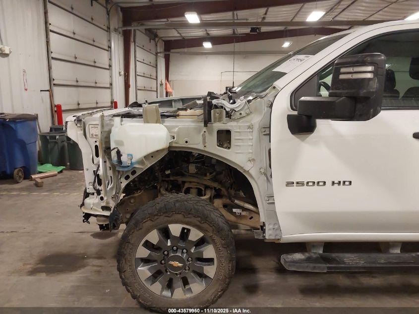 2022 Chevrolet Silverado 2500Hd 4Wd Standard Bed Custom VIN: 1GC4YME77NF228198 Lot: 43579950