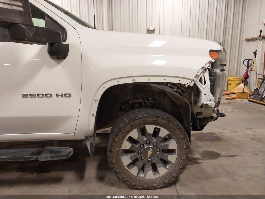 2022 Chevrolet Silverado 2500Hd 4Wd Standard Bed Custom VIN: 1GC4YME77NF228198 Lot: 43579950