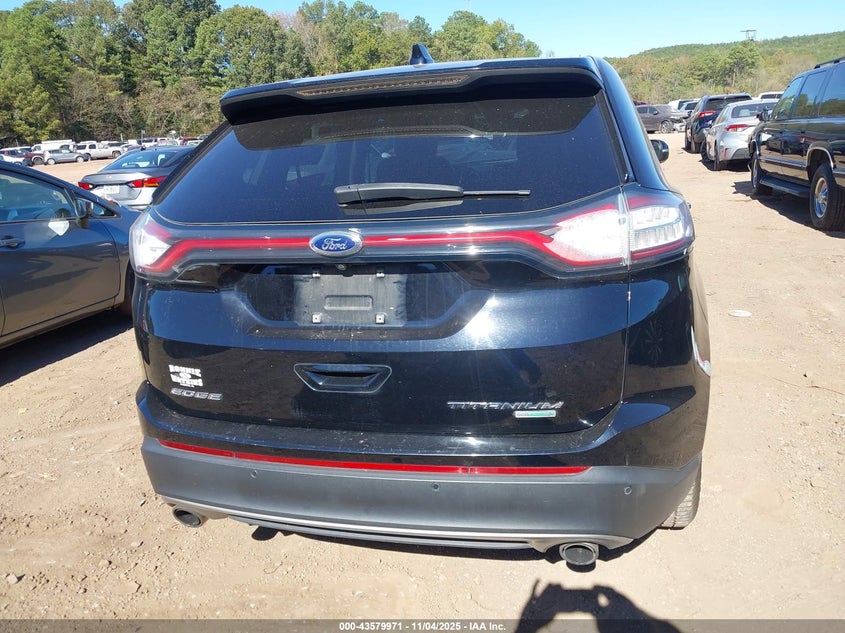 2017 FORD EDGE TITANIUM - 2FMPK3K90HBB28668