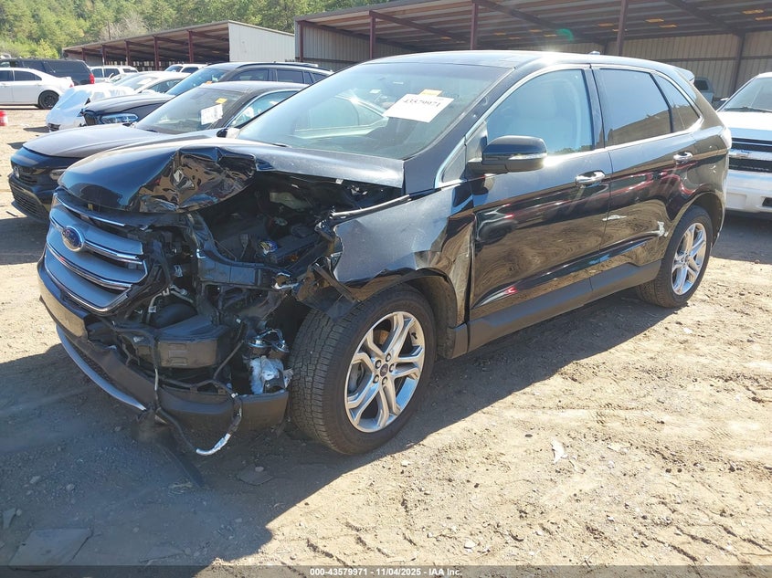2017 FORD EDGE TITANIUM - 2FMPK3K90HBB28668