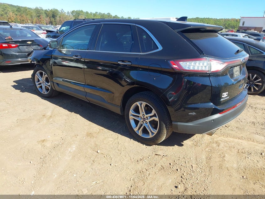 2017 FORD EDGE TITANIUM - 2FMPK3K90HBB28668