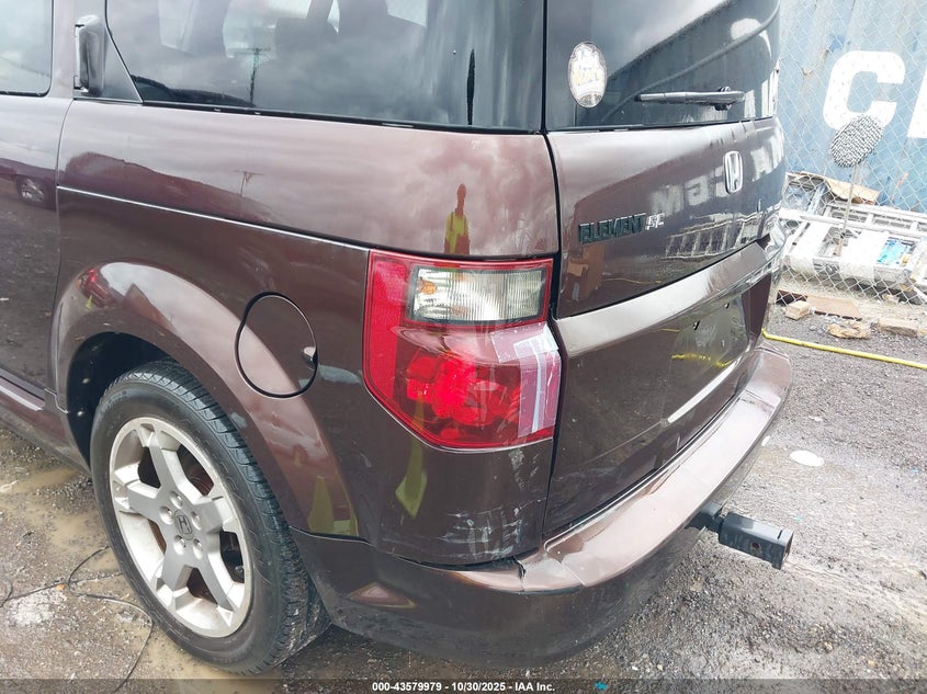 2007 Honda Element Sc VIN: 5J6YH18967L012063 Lot: 43579979
