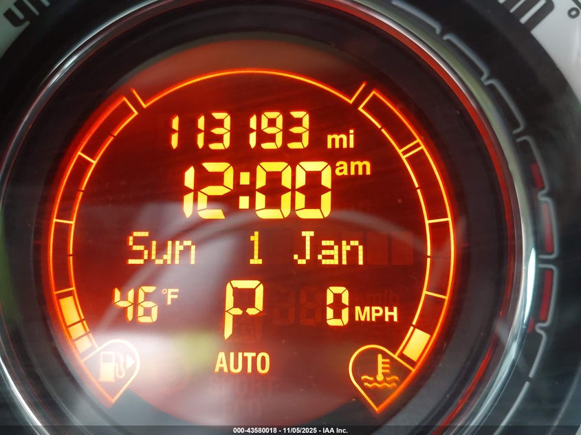 2015 Fiat 500C Pop VIN: 3C3CFFDR1FT504094 Lot: 43580018