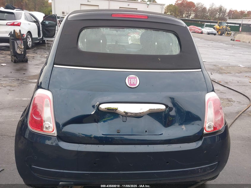 2015 Fiat 500C Pop VIN: 3C3CFFDR1FT504094 Lot: 43580018