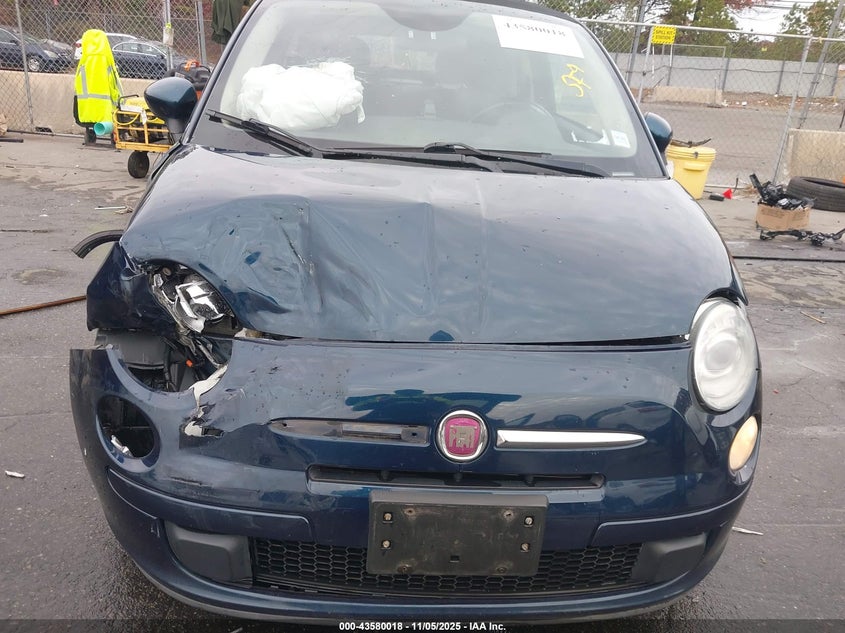 2015 Fiat 500C Pop VIN: 3C3CFFDR1FT504094 Lot: 43580018