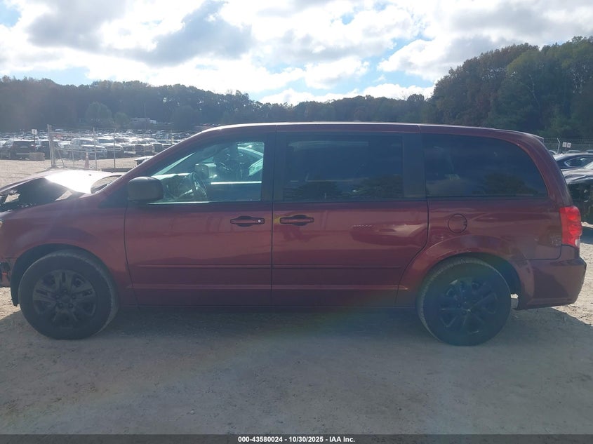 2017 Dodge Grand Caravan Se VIN: 2C4RDGBG0HR563856 Lot: 43580024