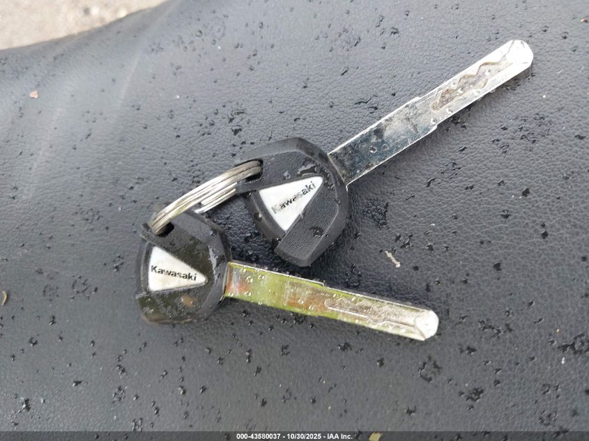 2025 Kawasaki Ex500 VIN: ML5EXGG11SDA70351 Lot: 43580037