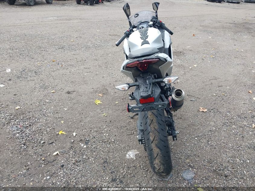 2025 Kawasaki Ex500 VIN: ML5EXGG11SDA70351 Lot: 43580037