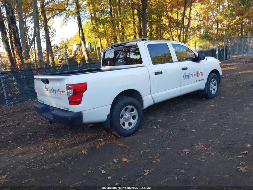 2019 Nissan Titan S VIN: 1N6AA1EJ8KN500287 Lot: 43580076