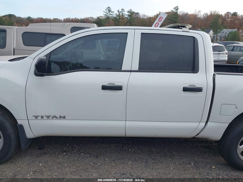 2019 Nissan Titan S VIN: 1N6AA1EJ8KN500287 Lot: 43580076