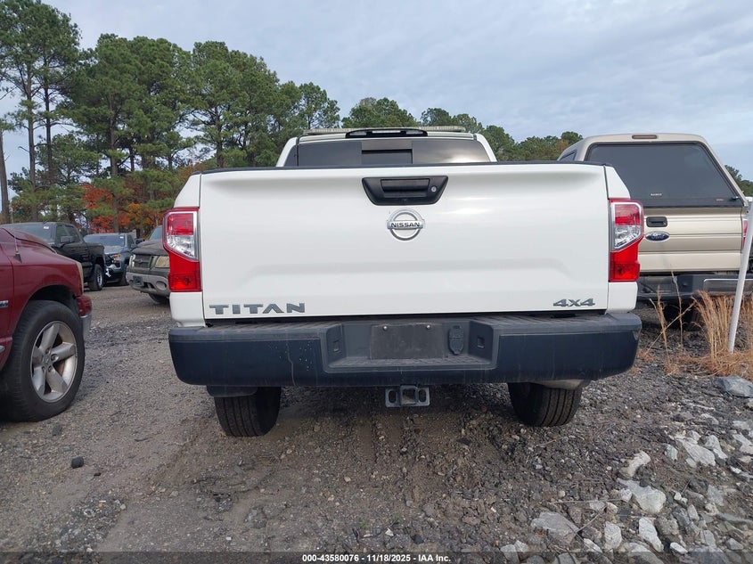 2019 Nissan Titan S VIN: 1N6AA1EJ8KN500287 Lot: 43580076