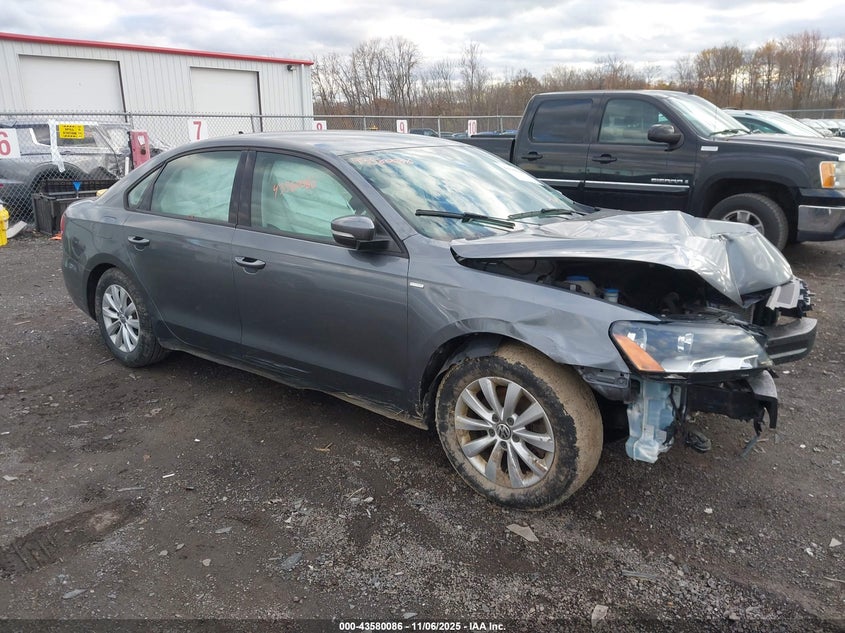 2014 VOLKSWAGEN PASSAT 1.8T WOLFSBURG EDITION - 1VWAT7A33EC071273