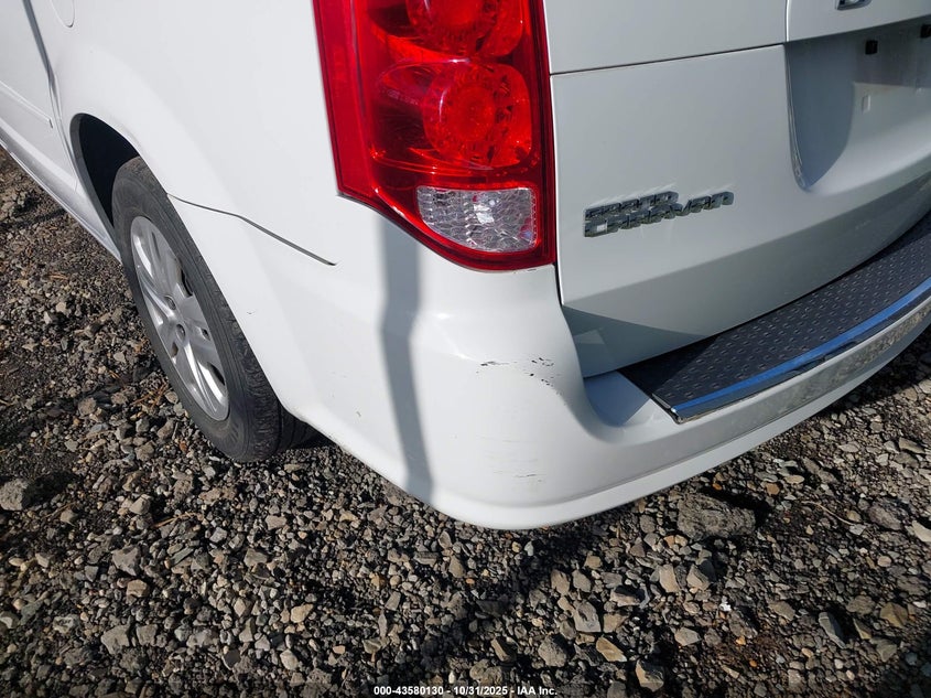 2016 Dodge Grand Caravan Se VIN: 2C4RDGBG2GR335193 Lot: 43580130