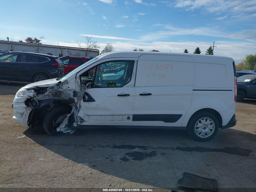 2017 Ford Transit Connect Xlt VIN: NM0LE7F70H1294899 Lot: 43580189