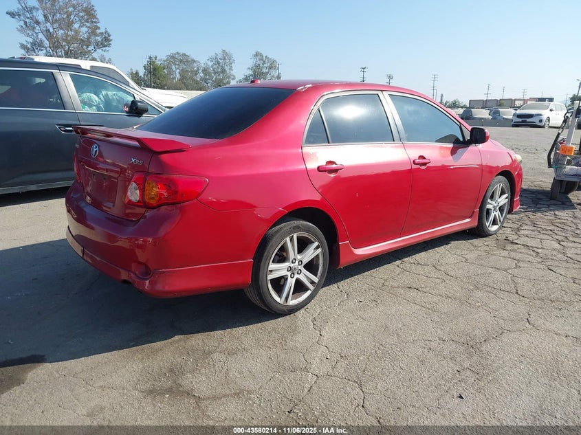 1NXBE40E99Z106204 2009 TOYOTA COROLLA photo no. 4