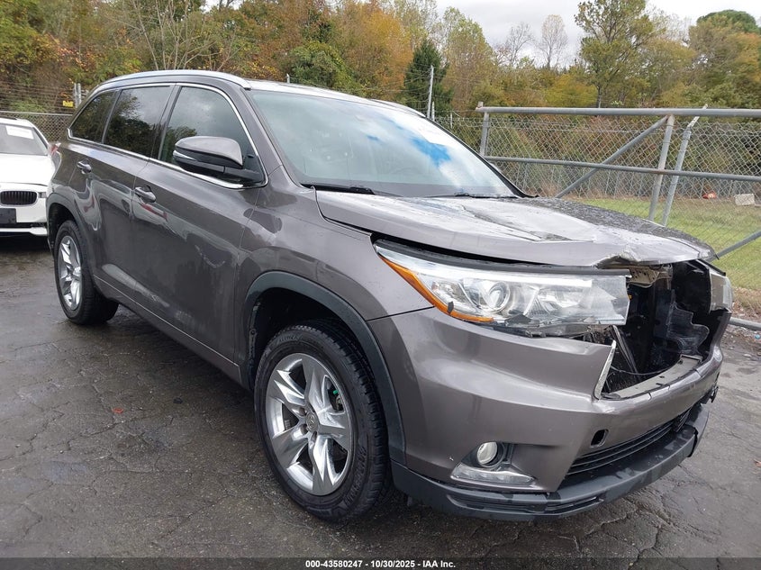 TOYOTA HIGHLANDER LIMITED V6