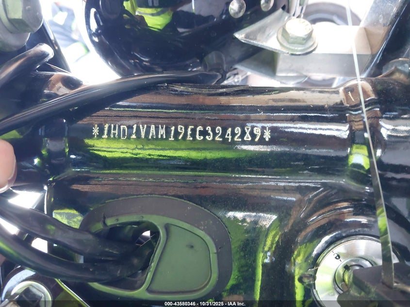 2014 Harley-Davidson Fxdbp Dyna Street Bob VIN: 1HD1VAM19EC324289 Lot: 43580346