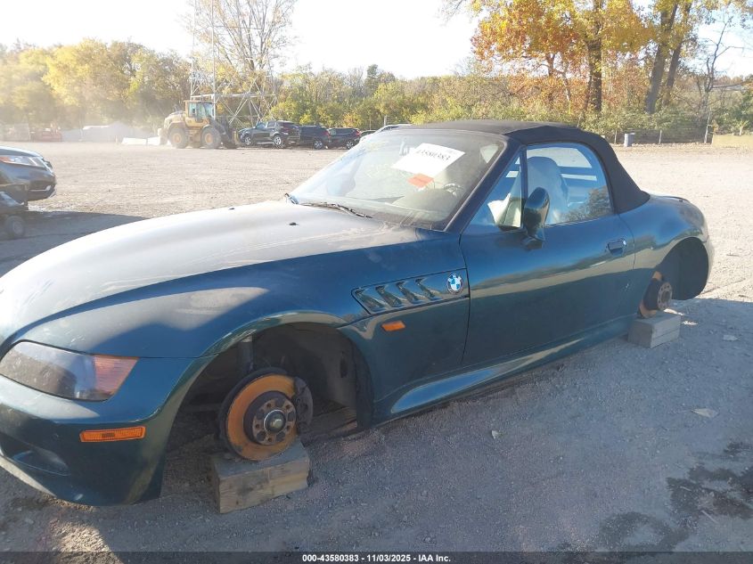 1996 BMW Z3 1.9 VIN: 4USCH7320TLB68040 Lot: 43580383