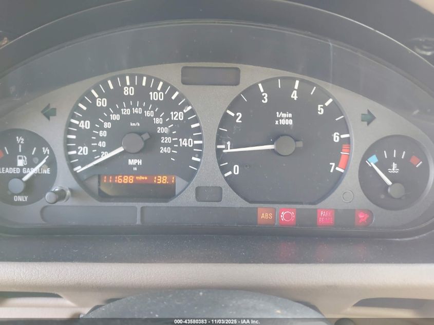 1996 BMW Z3 1.9 VIN: 4USCH7320TLB68040 Lot: 43580383