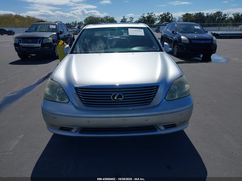 2004 Lexus Ls 430 VIN: JTHBN36F740163241 Lot: 43580402