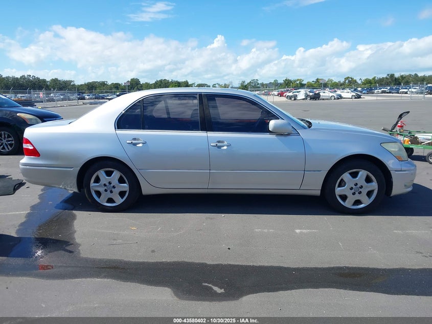 2004 Lexus Ls 430 VIN: JTHBN36F740163241 Lot: 43580402