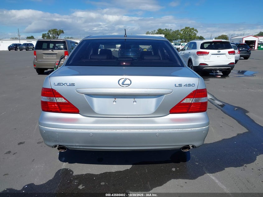 2004 Lexus Ls 430 VIN: JTHBN36F740163241 Lot: 43580402
