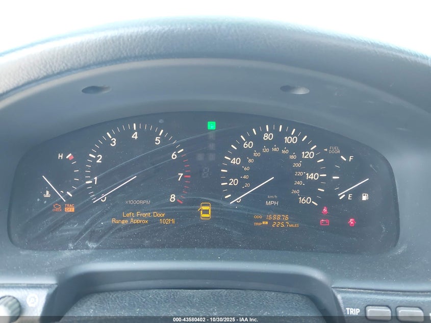 2004 Lexus Ls 430 VIN: JTHBN36F740163241 Lot: 43580402