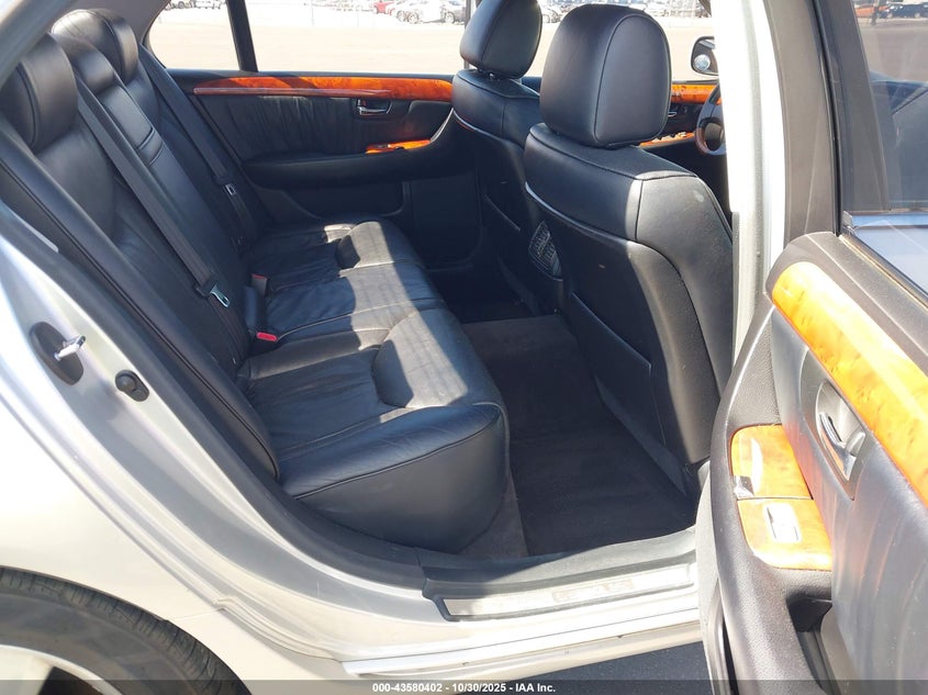 2004 Lexus Ls 430 VIN: JTHBN36F740163241 Lot: 43580402