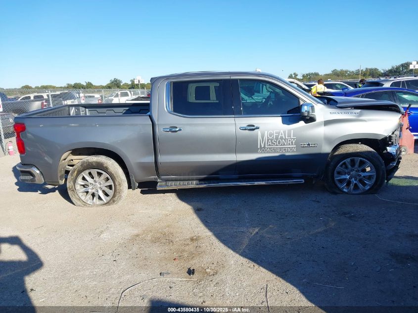 2021 Chevrolet Silverado 1500 2Wd Short Bed Ltz VIN: 3GCPWEEDXMG224903 Lot: 43580435