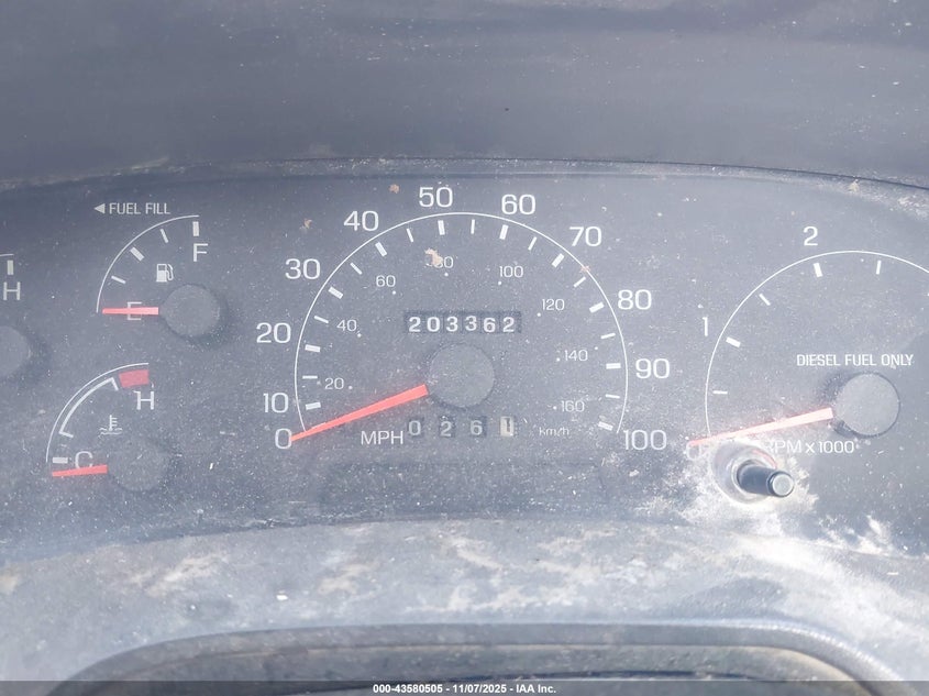 2000 Ford F-350 Lariat/Xl/Xlt VIN: 1FTSF31FXYEB68772 Lot: 43580505