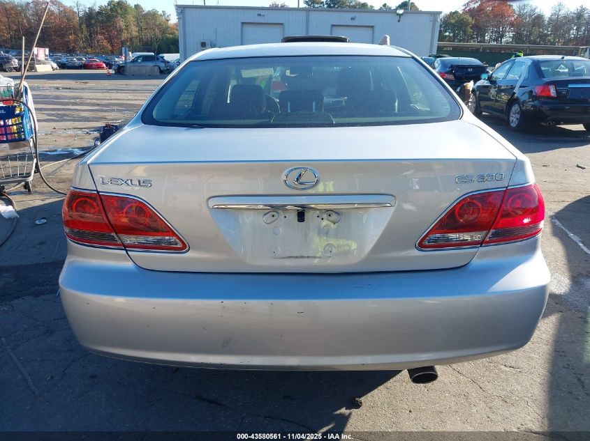2005 Lexus Es 330 VIN: JTHBA30G455111566 Lot: 43580561