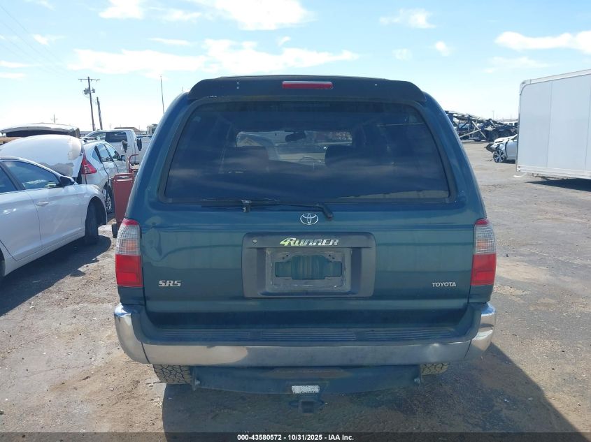 1998 Toyota 4Runner Sr5 V6 VIN: JT3HN86R7W0140942 Lot: 43580572