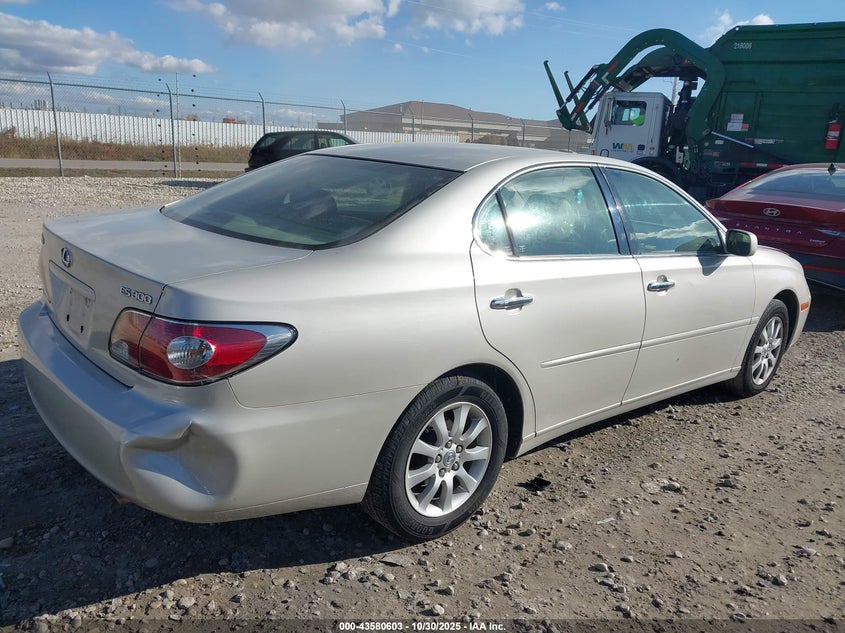 JTHBF30G330139340 2003 LEXUS ES photo no. 4
