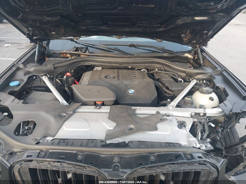 2022 BMW X3 xDrive30I VIN: WBX57DP06NN176045 Lot: 43580660